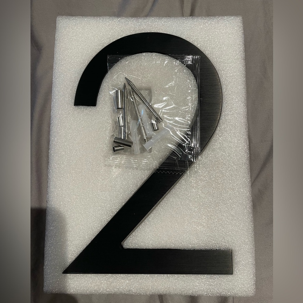 Modern House Numbers #2 - Picture 2 of 7
